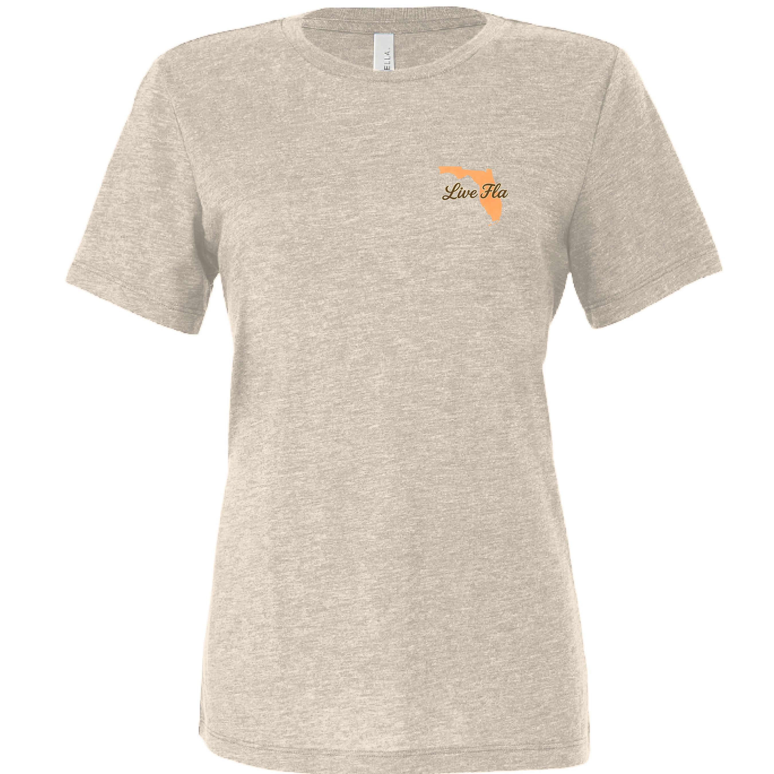 Solid Natural Triblend - FRONT