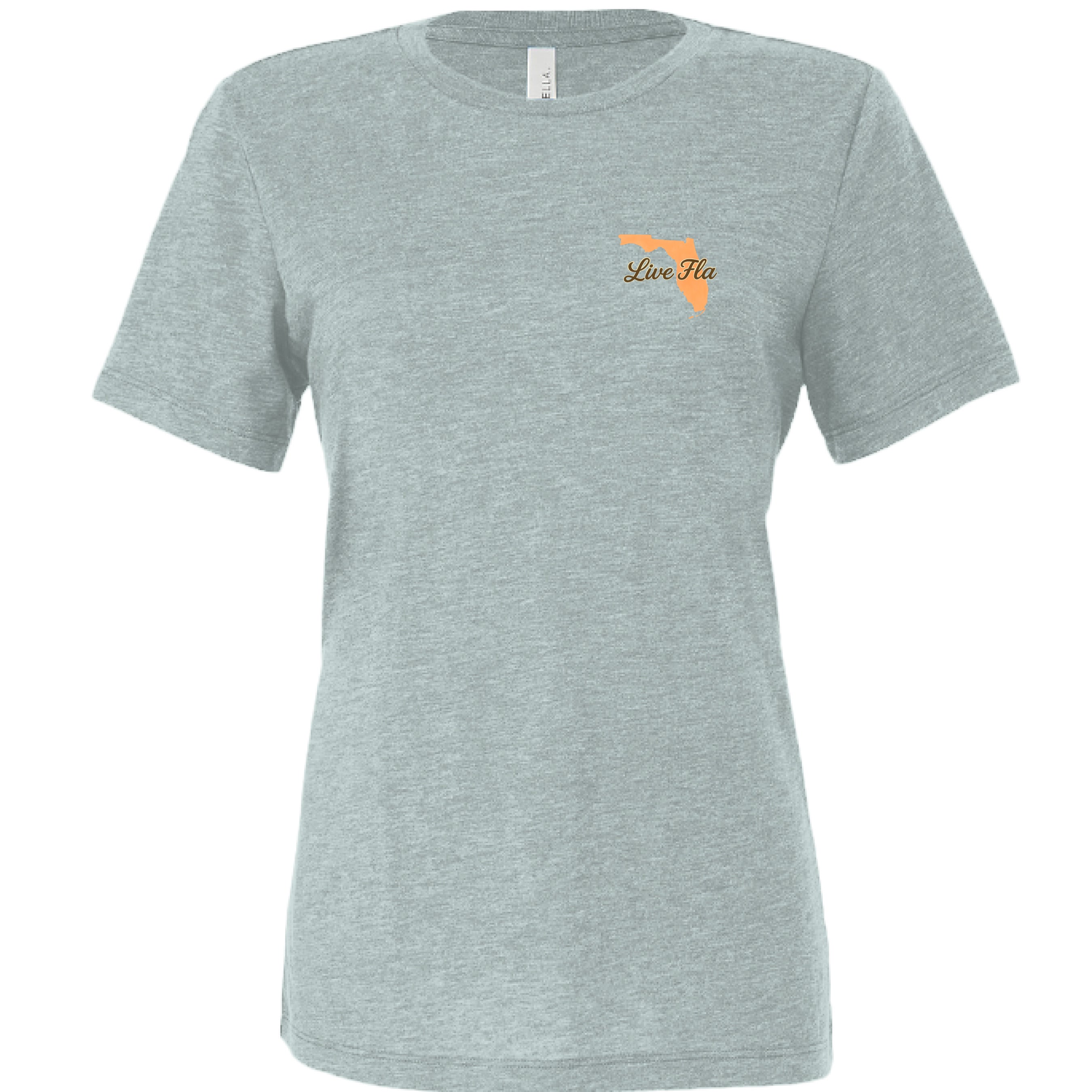 Dusty Blue Triblend - FRONT